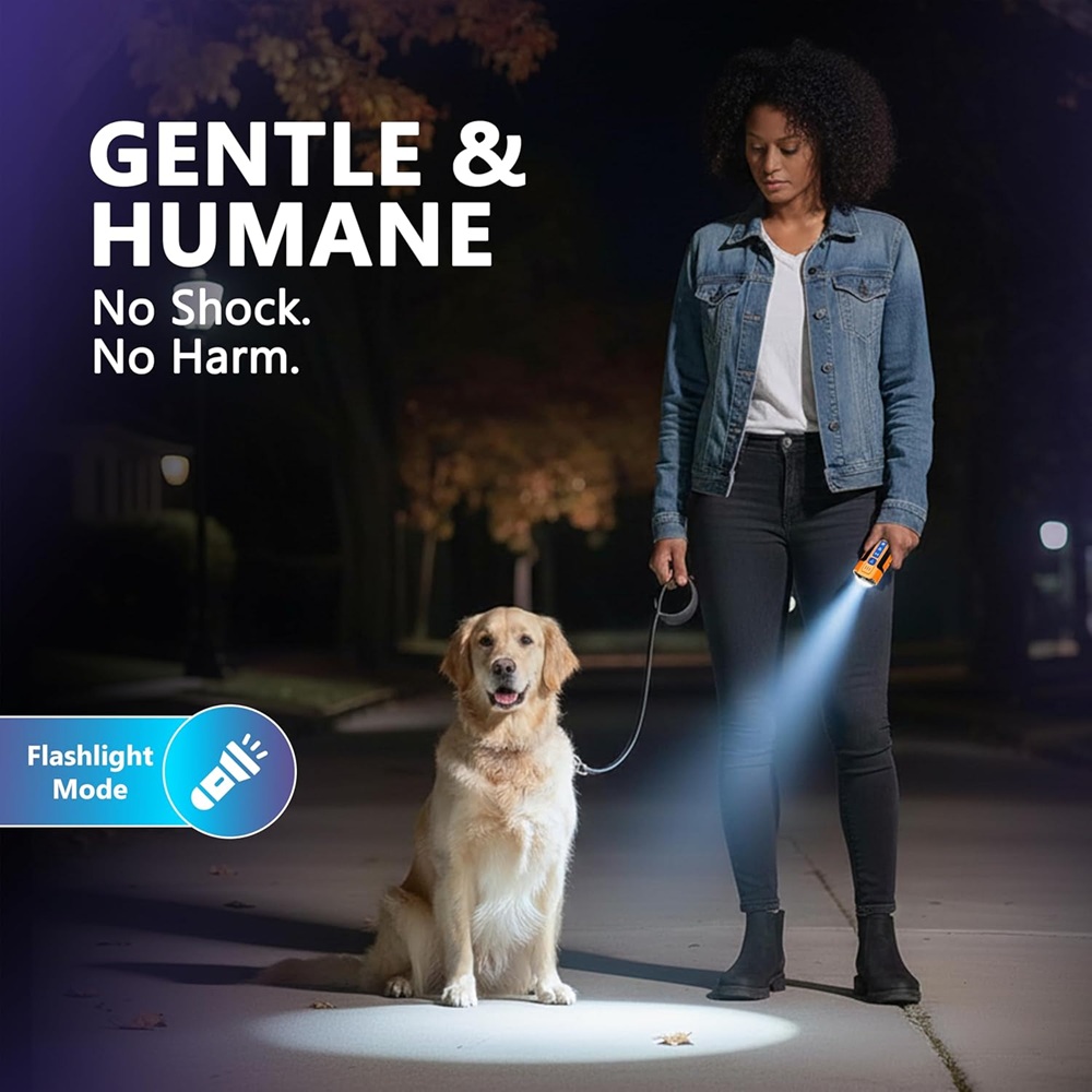 DEVOGUE® Dog Bark Deterrent Devices with Different Training Modes – Rechargeable Anti Barking Device for Dogs – 10 to 12 Meter Long Range Ultrasonic Dog Bark Deterrent